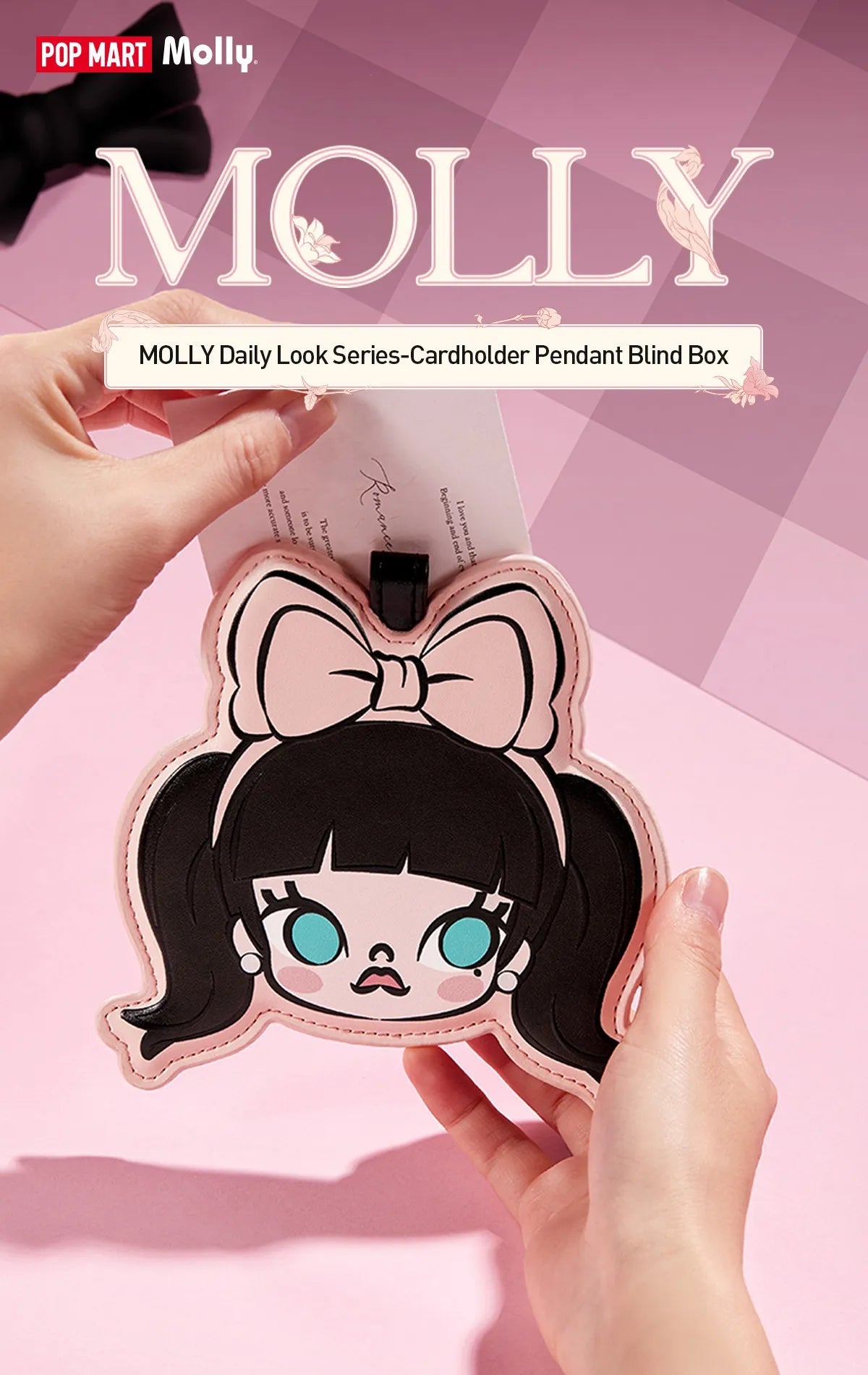 Popmart MOLLY Daily Look Series - Cardholder Pendant Blind Box - OVERRATED