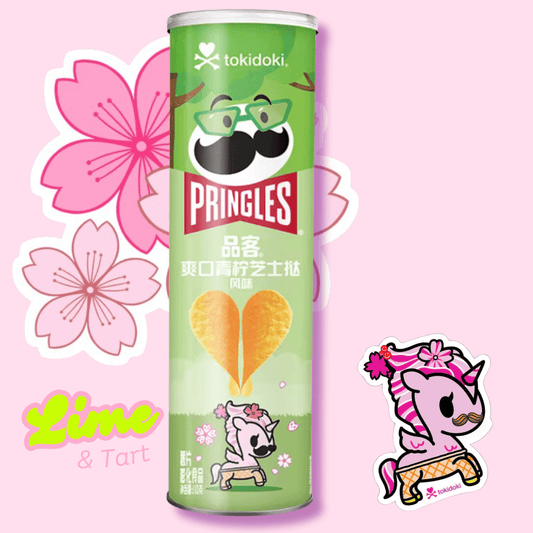 Pringles X Tokidoki Lime & Tart Flavor Potato Chips Can - OVERRATED