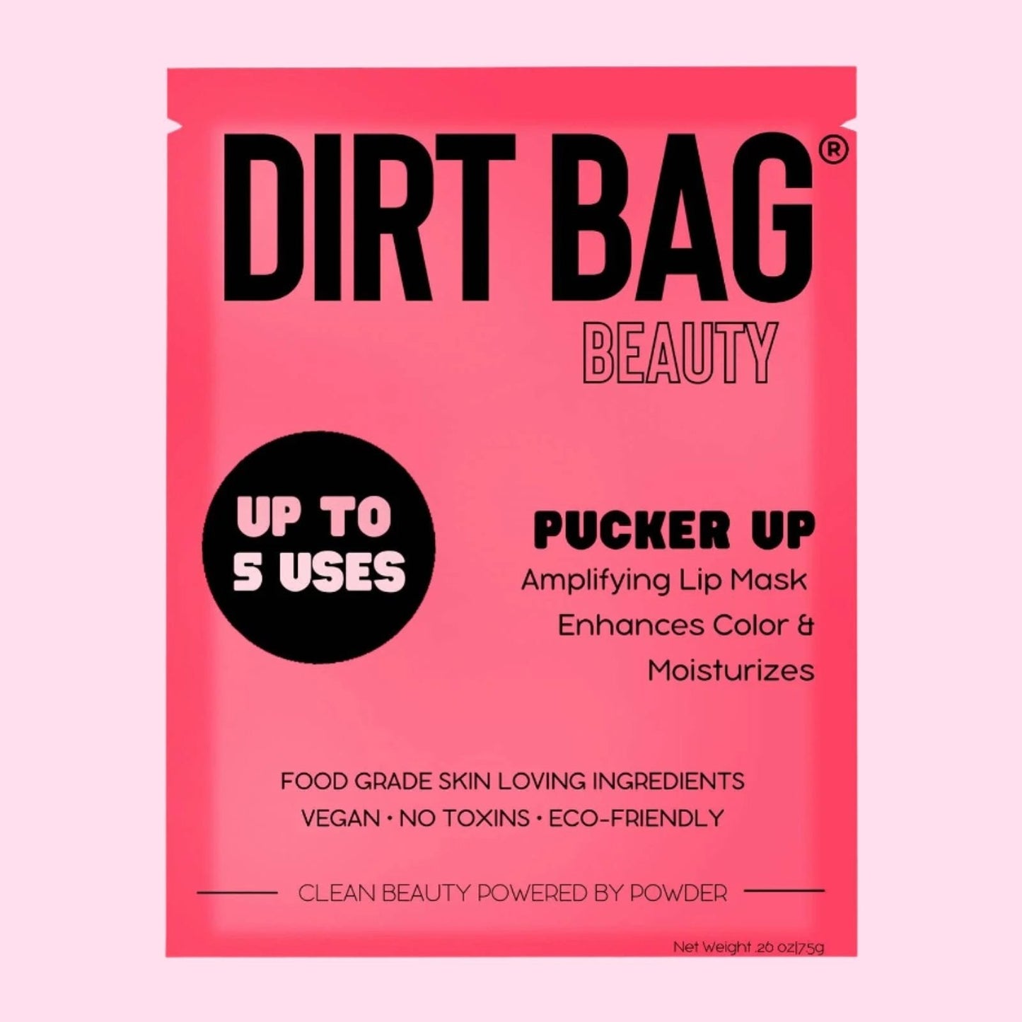 Pucker Up Enhancing Vegan Lip Mask - H20 Activated - OVERRATED