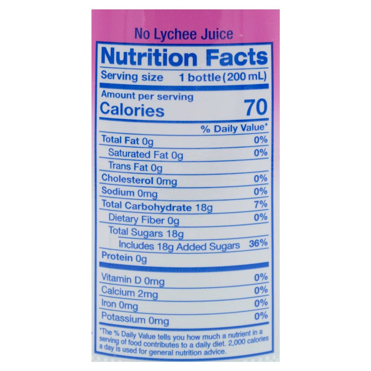 Japanese Ramune soda lychee flavor label detail on bottle - Overrated Korean Beauty & More