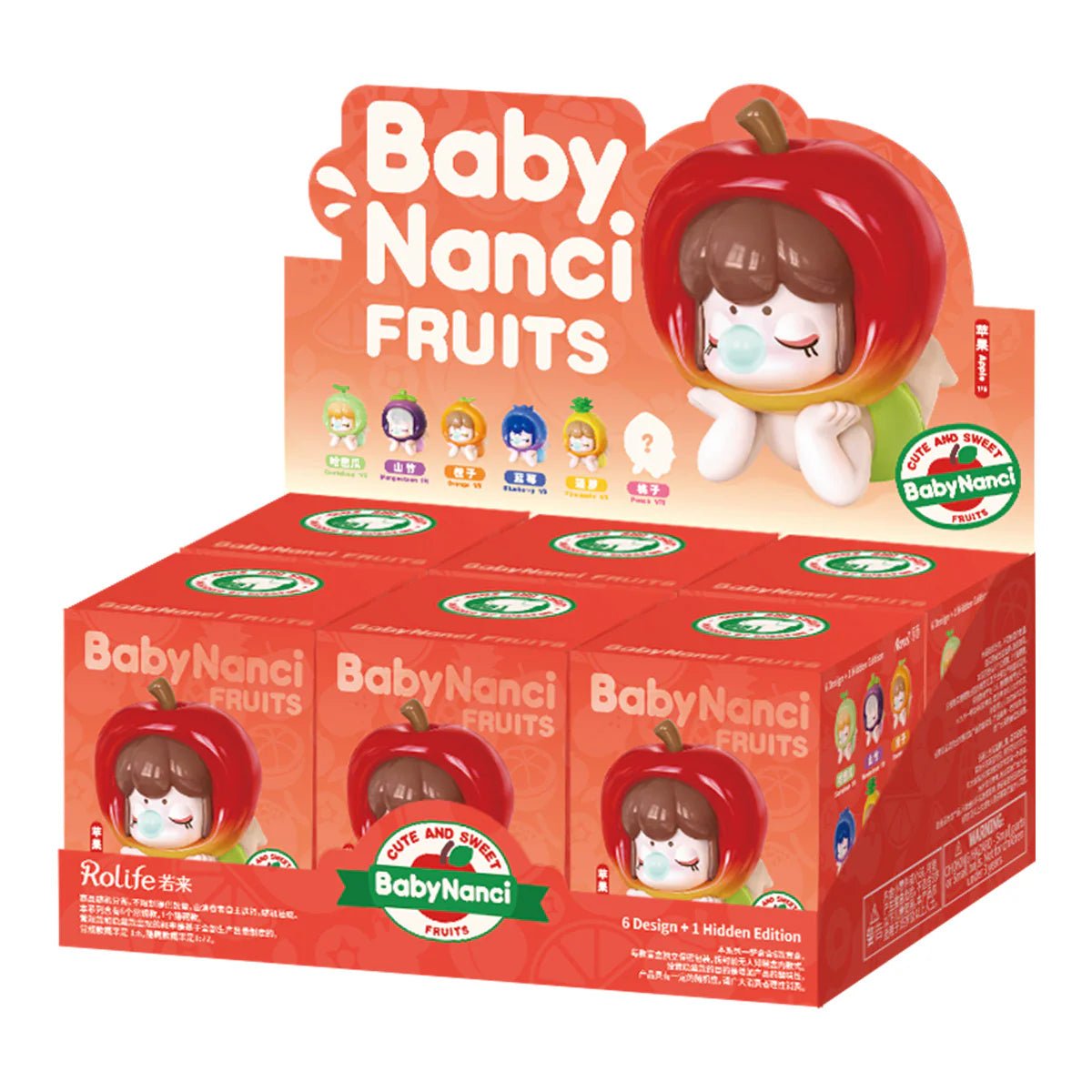 Rolife Baby Nanci Fruits Surprise Figure Doll Blind Box - OVERRATED