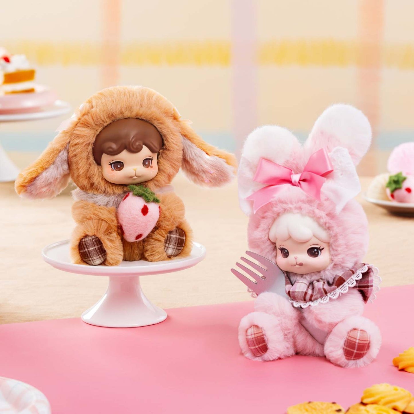 Rolife Cream Cookii Bunny blind box collectible pendant display - Overrated Korean Beauty & More
