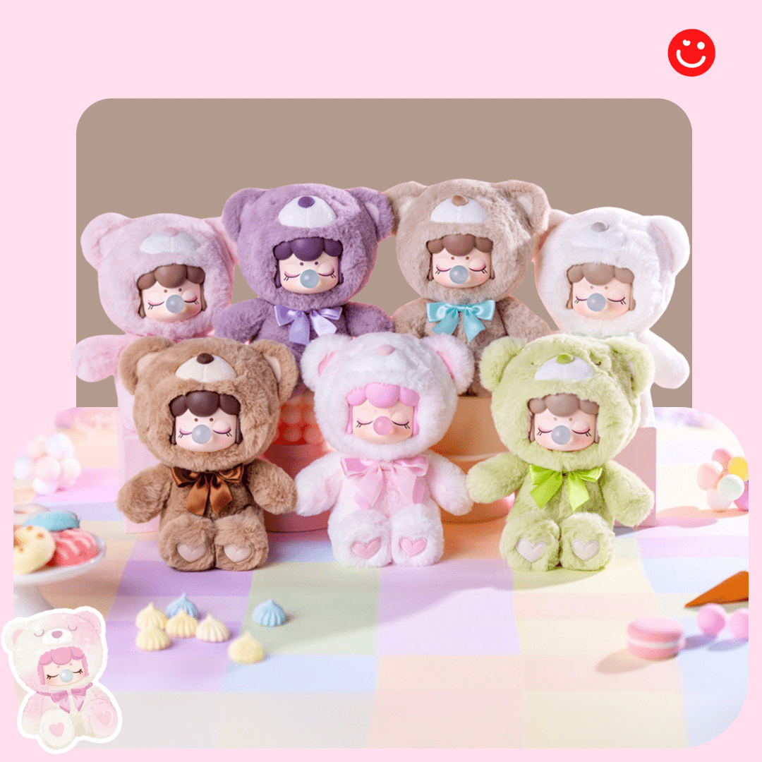 Rolife Nanci Colorful Chocolate Cutie Bears Blind Box - OVERRATED