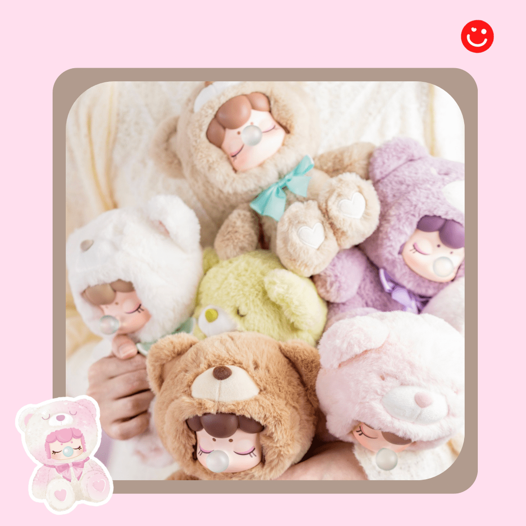 Rolife Nanci Colorful Chocolate Cutie Bears Blind Box - OVERRATED