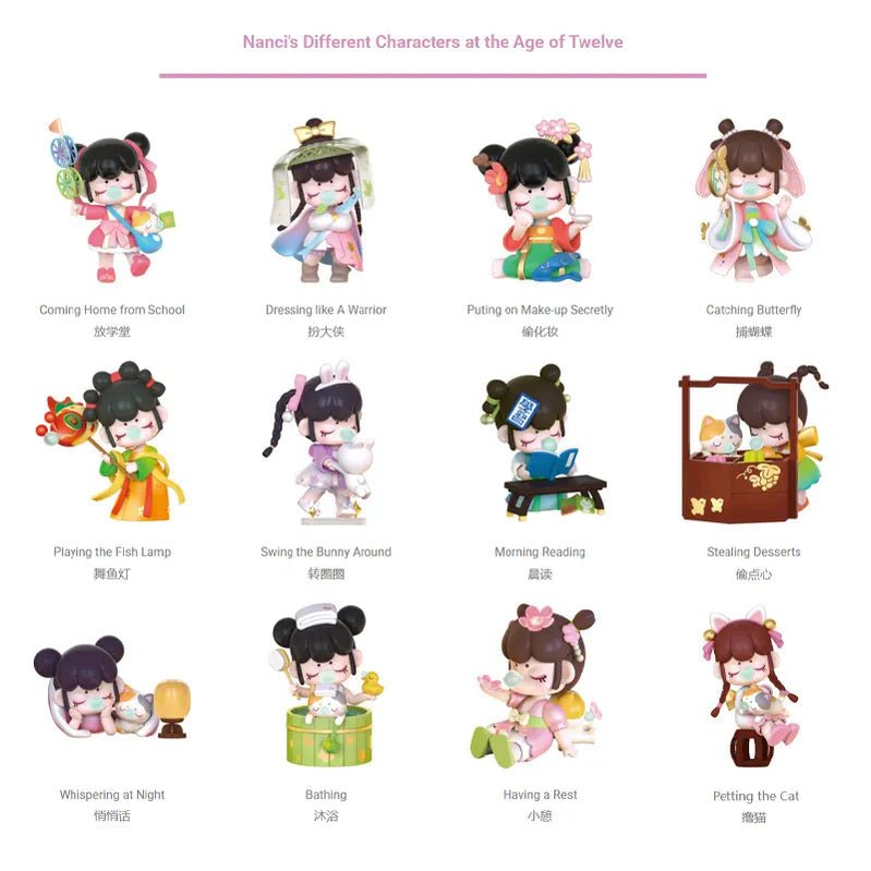 Rolife Nanci Series Blooming Girl Surprise Figure Dolls in Blind Box - OVERRATED