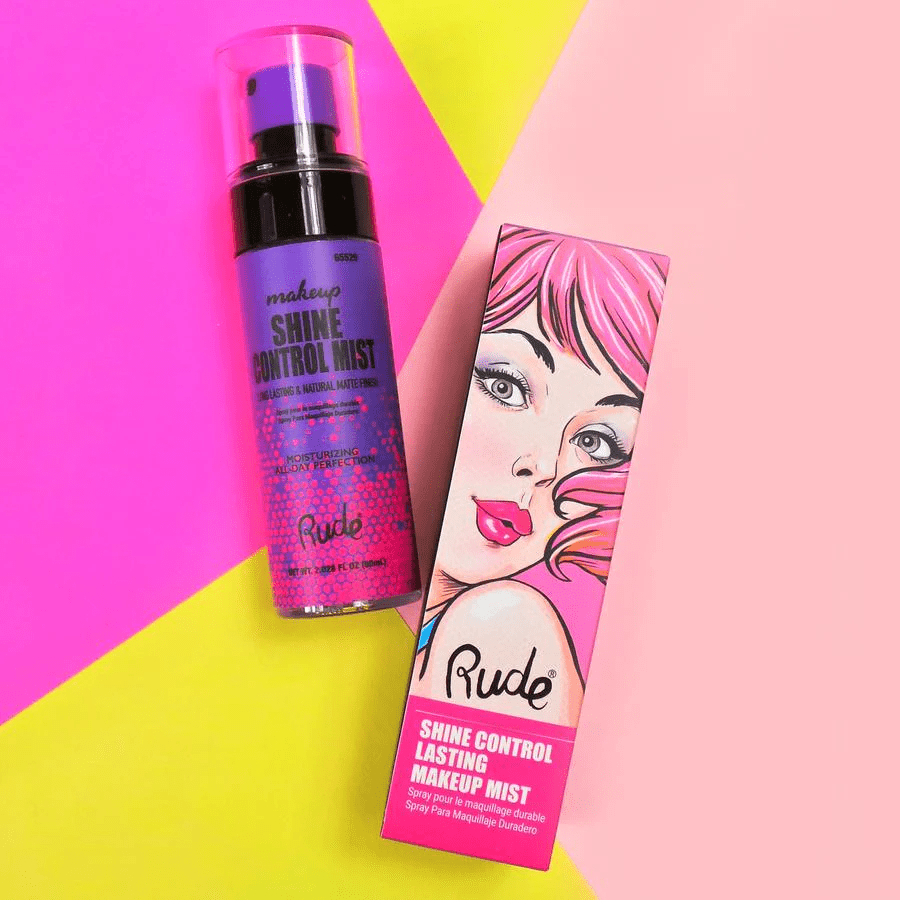 RUDE Shine Control Mist, Long Lasting & Natural Matte Finish - OVERRATED