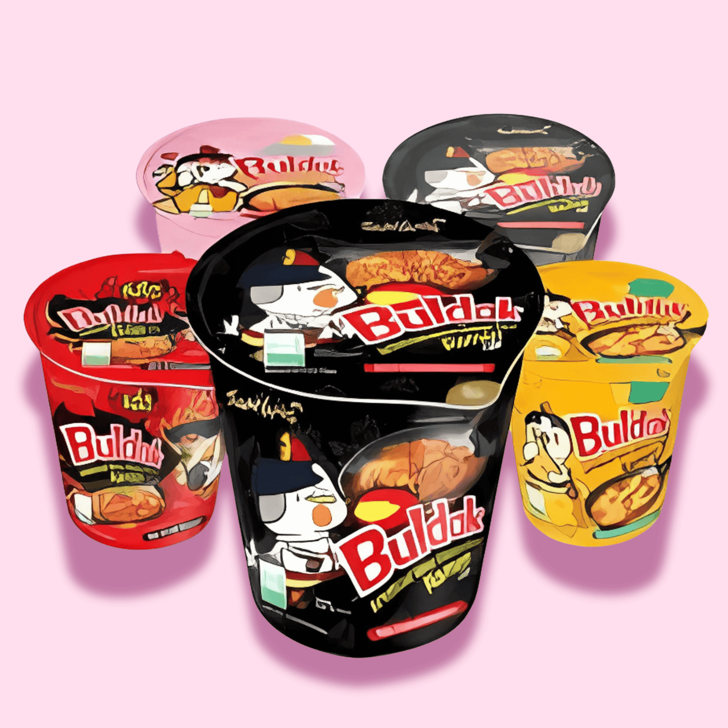 Samyang Buldak Cup Spicy Chicken Instant Noodle Soup - OVERRATED