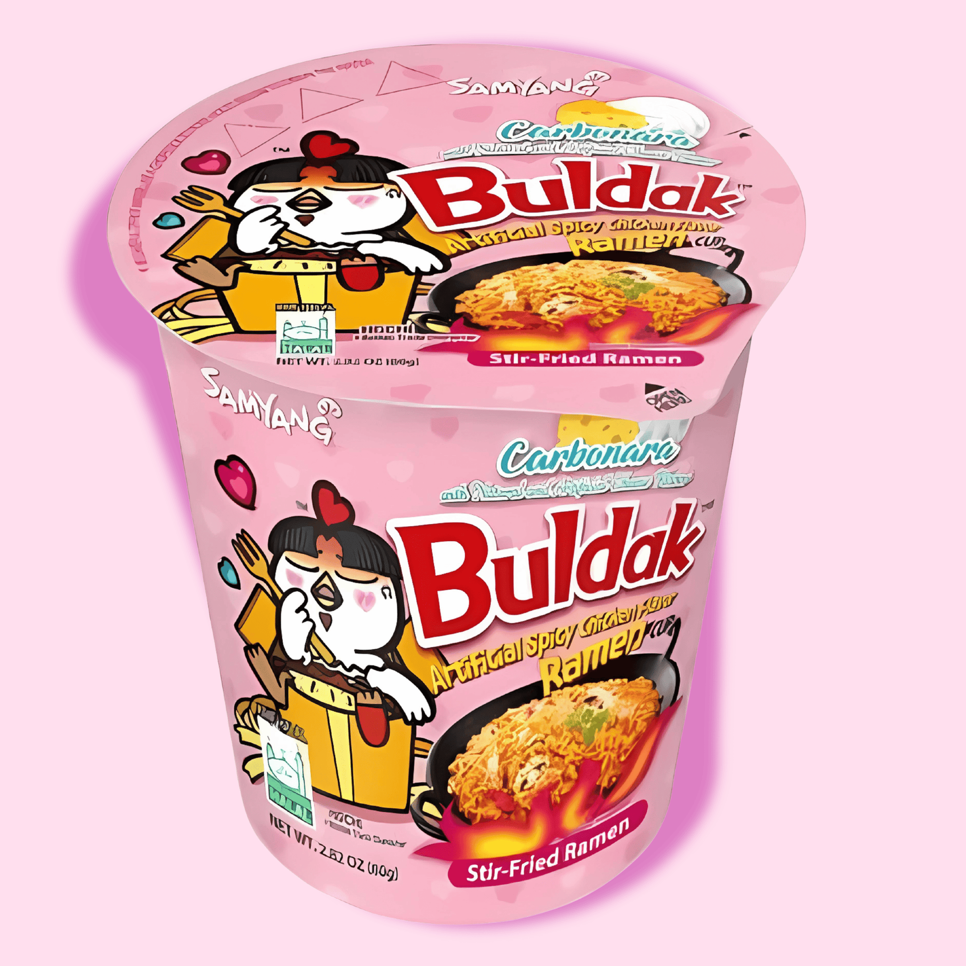 Samyang Buldak Cup Spicy Chicken Instant Noodle Soup - OVERRATED