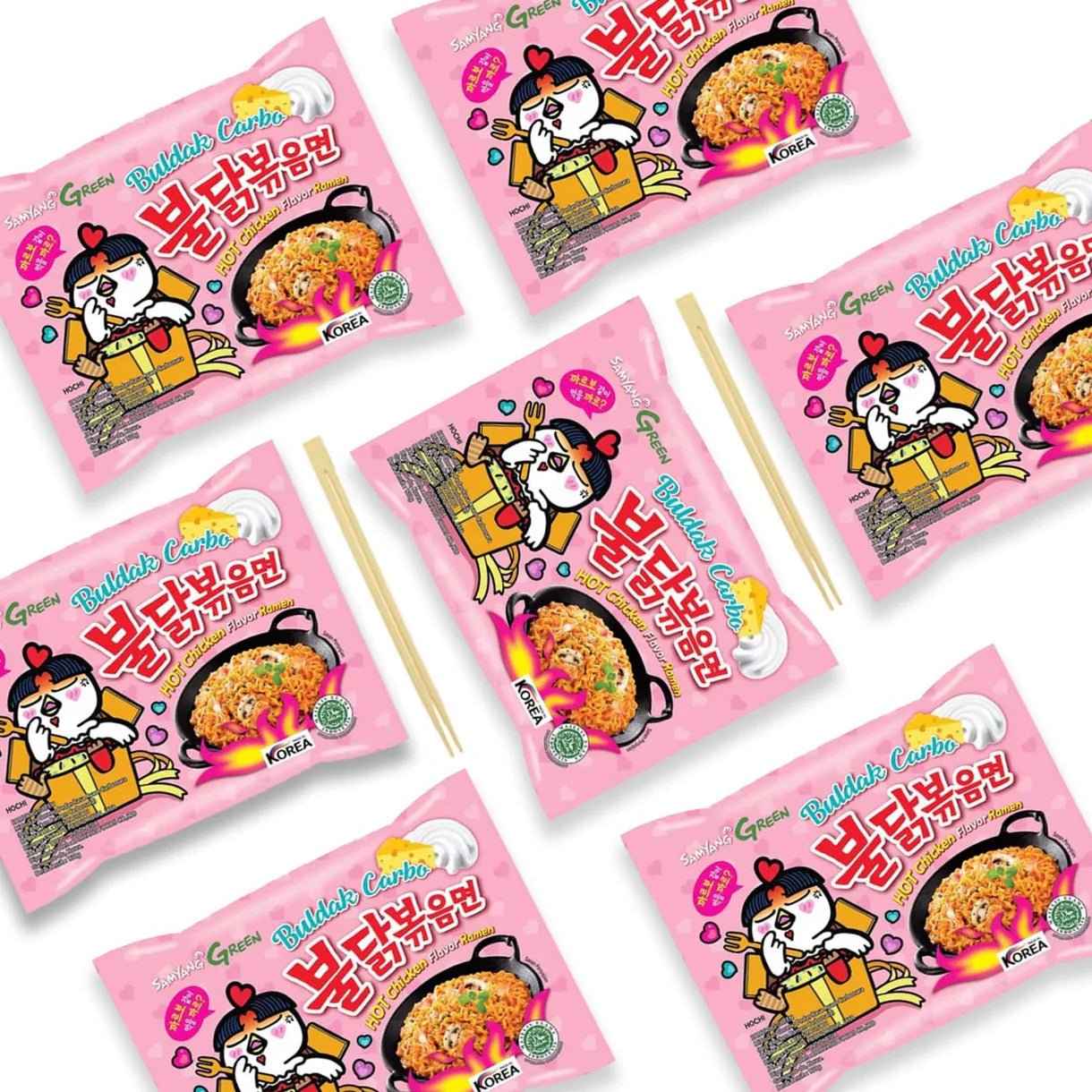 Samyang Carbonara Buldak Ramen 5pack - OVERRATED