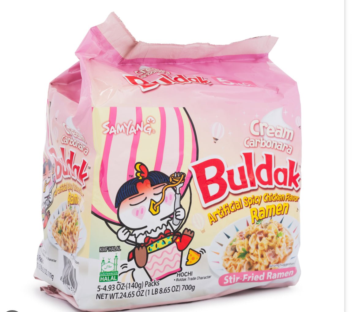 Samyang Carbonara Buldak Ramen 5pack - OVERRATED