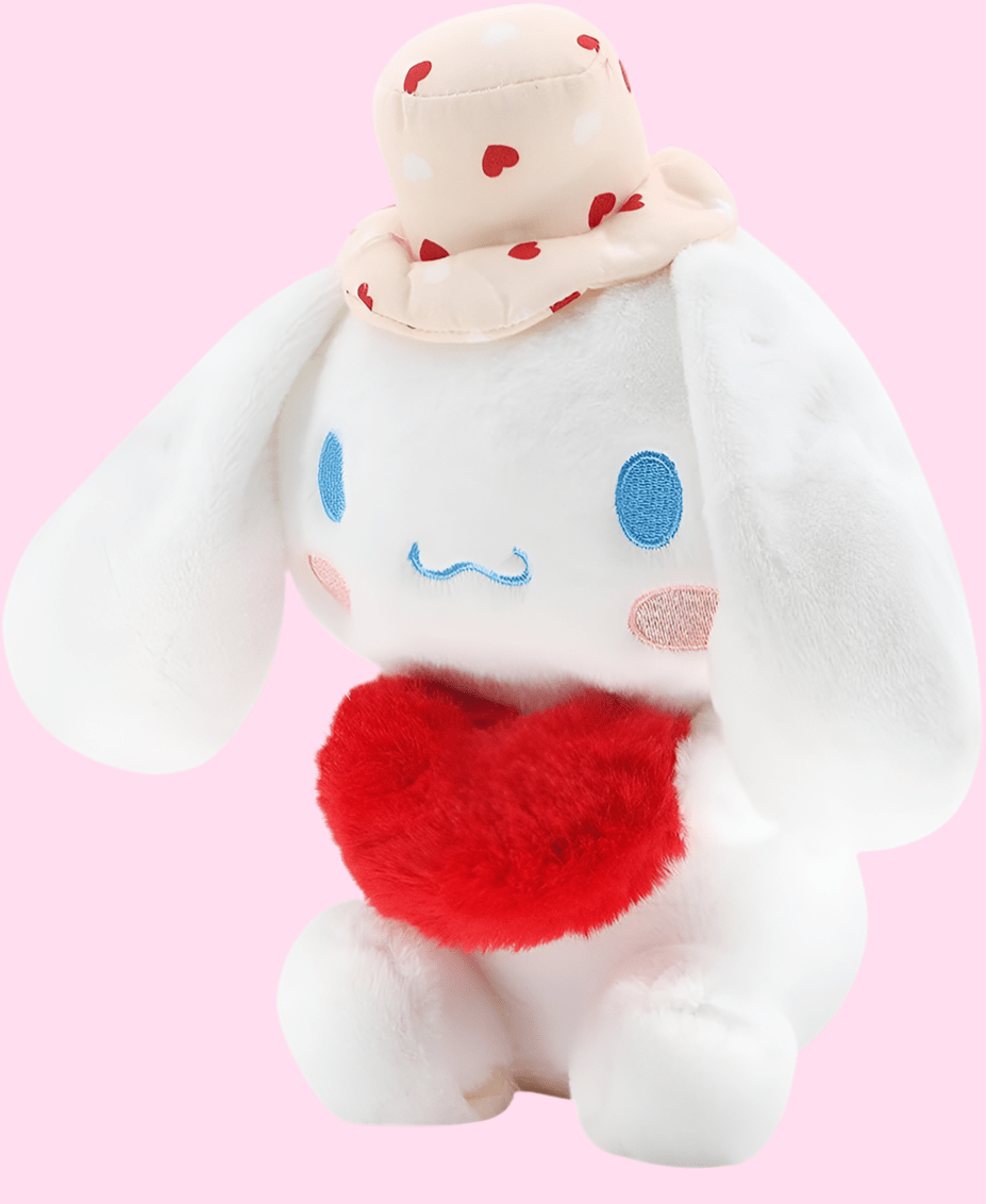 Sanrio Characters Cinnamoroll Love Hearts Series Plushie - OVERRATED