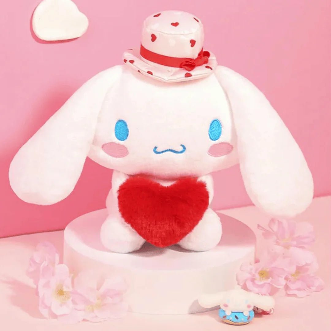 Sanrio Characters Cinnamoroll Love Hearts Series Plushie - OVERRATED