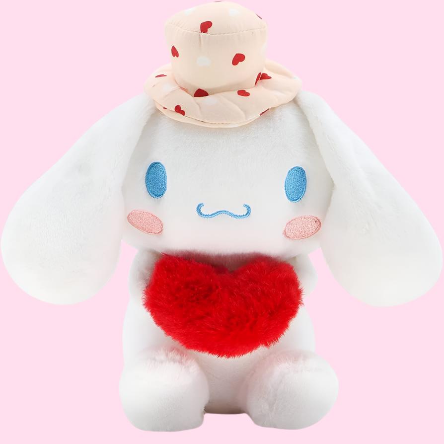 Sanrio Characters Cinnamoroll Love Hearts Series Plushie - OVERRATED