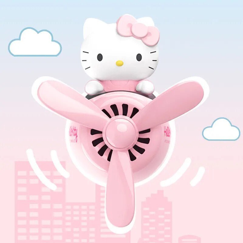 Sanrio Characters Hello Kitty Pilot Car Freshener - OVERRATED
