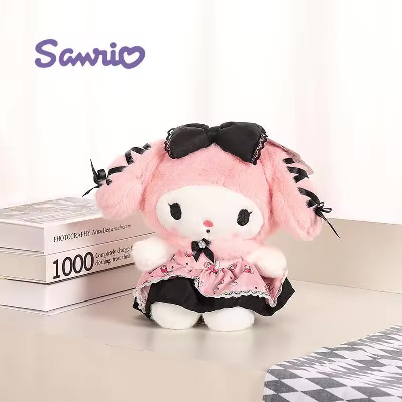 Sanrio Characters My Melody Pink Lolita Dress With Corset Ribbon Details Plushie - OVERRATED