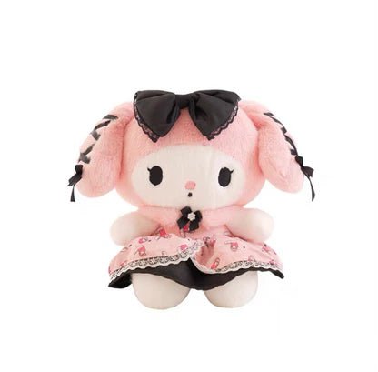 Sanrio Characters My Melody Pink Lolita Dress With Corset Ribbon Details Plushie - OVERRATED