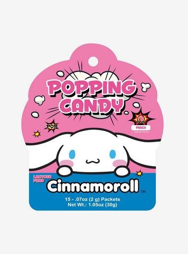 Sanrio Cinnamoroll Peach Popping Candy - OVERRATED