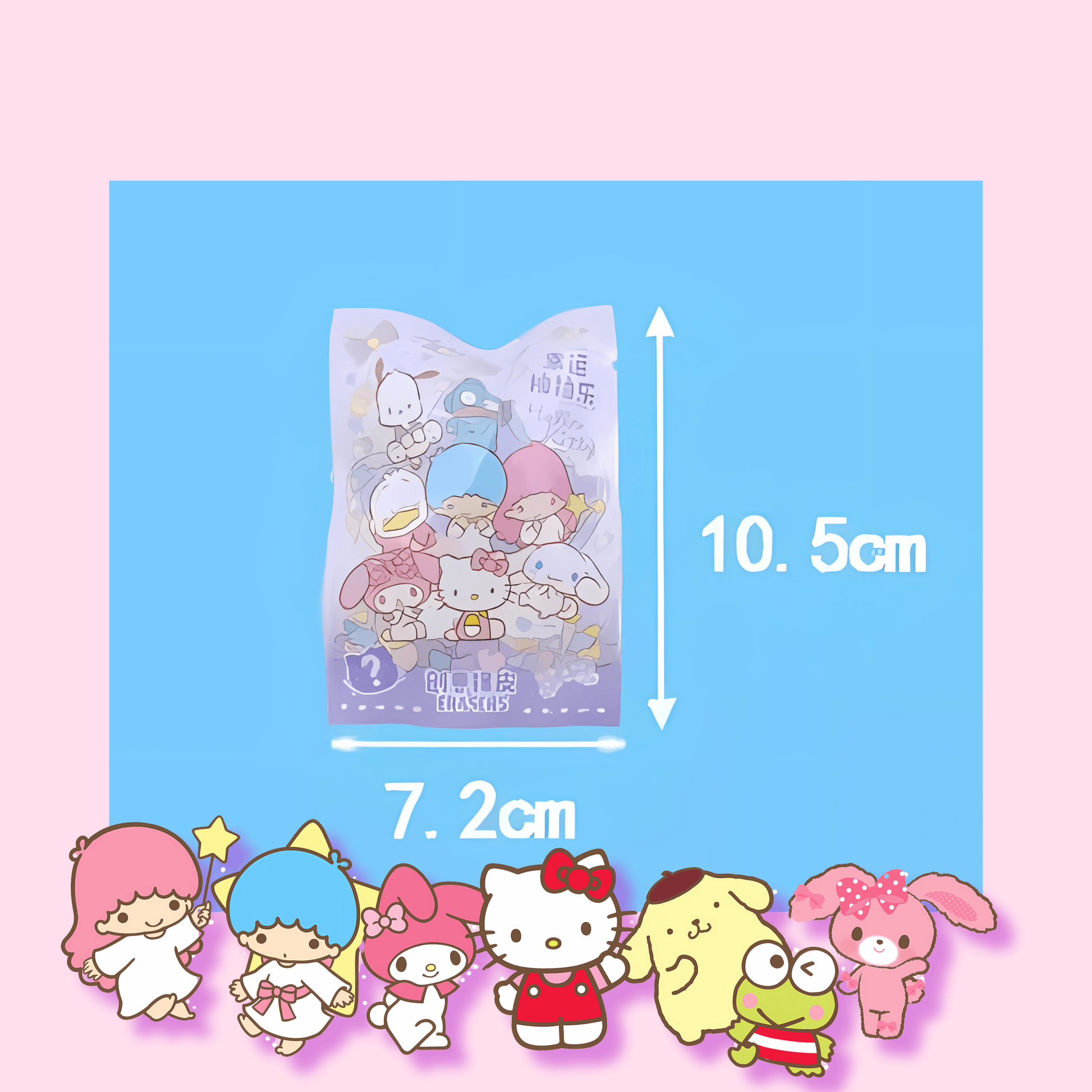 Sanrio & Friends Hello Kitty Blind Bag Eraser - OVERRATED