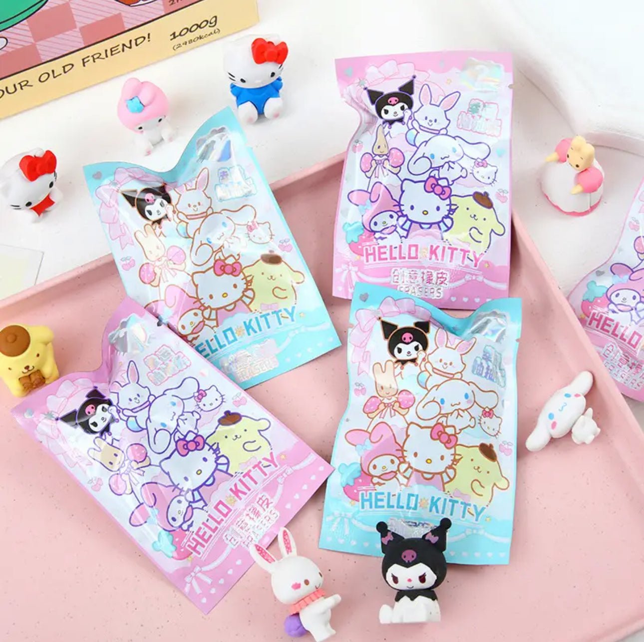 Sanrio & Friends Hello Kitty Blind Bag Eraser - OVERRATED