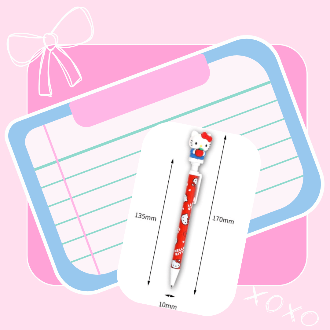 Sanrio Hello Kitty 3D Figure 0.5mm Sharp pencil - OVERRATED