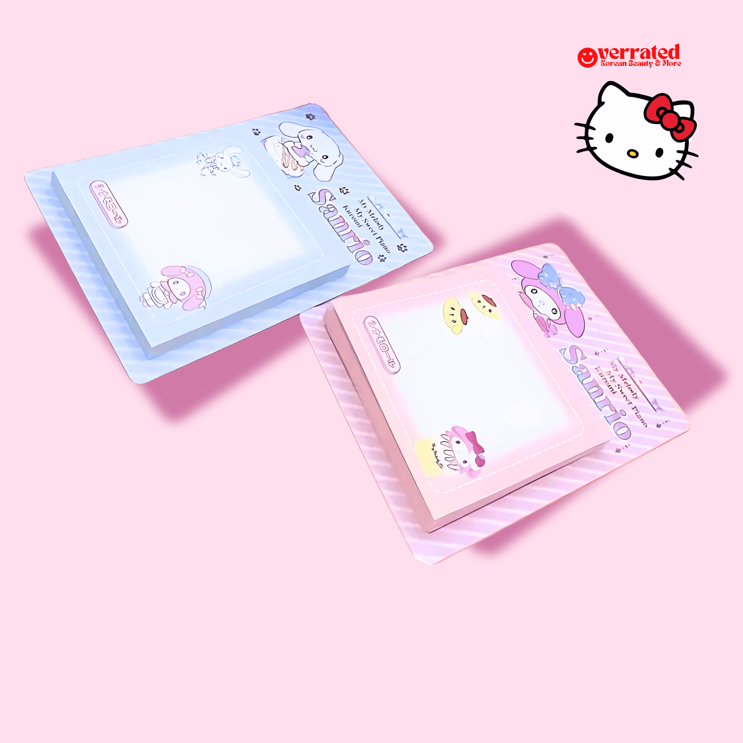 Sanrio Hello Kitty & Friends Kawaii Sticky Notes - OVERRATED