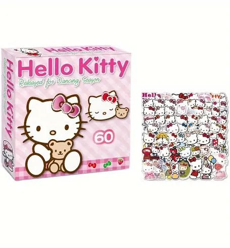 Sanrio Hello Kitty & Friends Stickers 60pc Set - OVERRATED