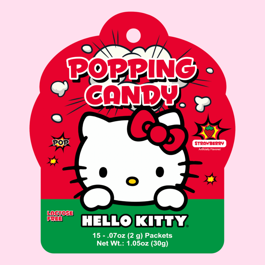 Sanrio Hello Kitty Strawberry Popping Candy - OVERRATED