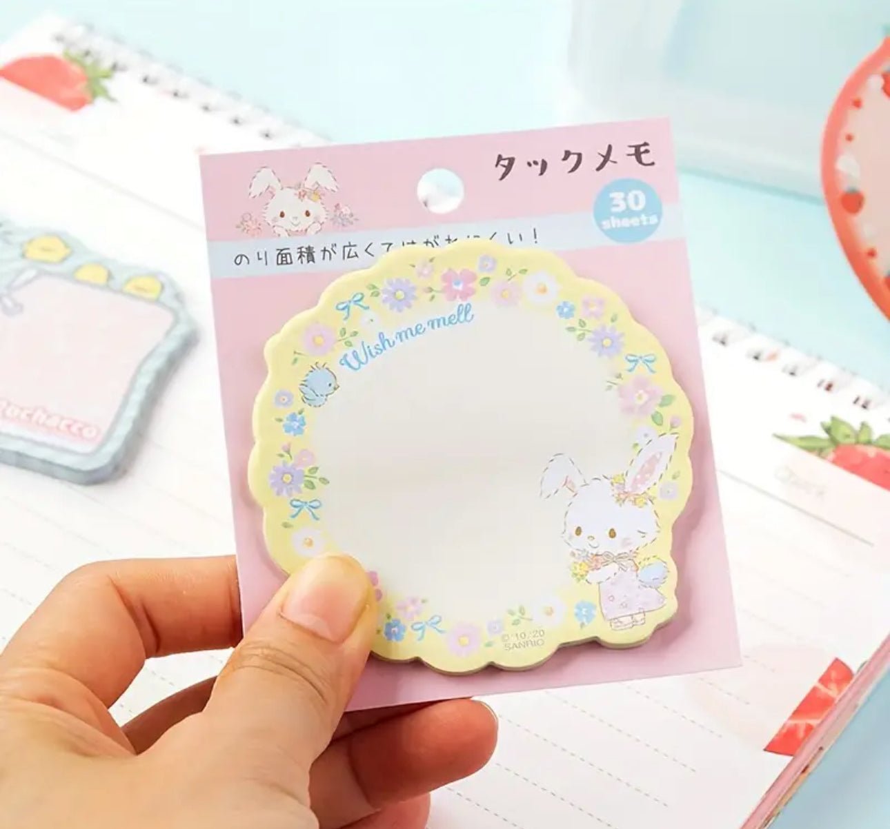 Sanrio Japan Kawaii Desk Pad Sticky Notes - OVERRATED