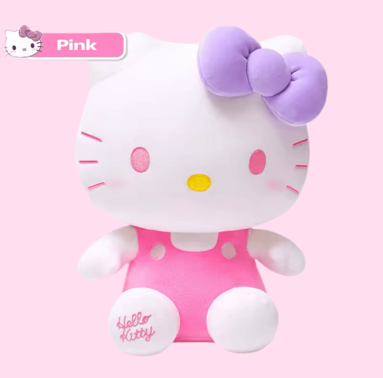 Sanrio Kawaii Baby Pink Hello Kitty Plushie - OVERRATED