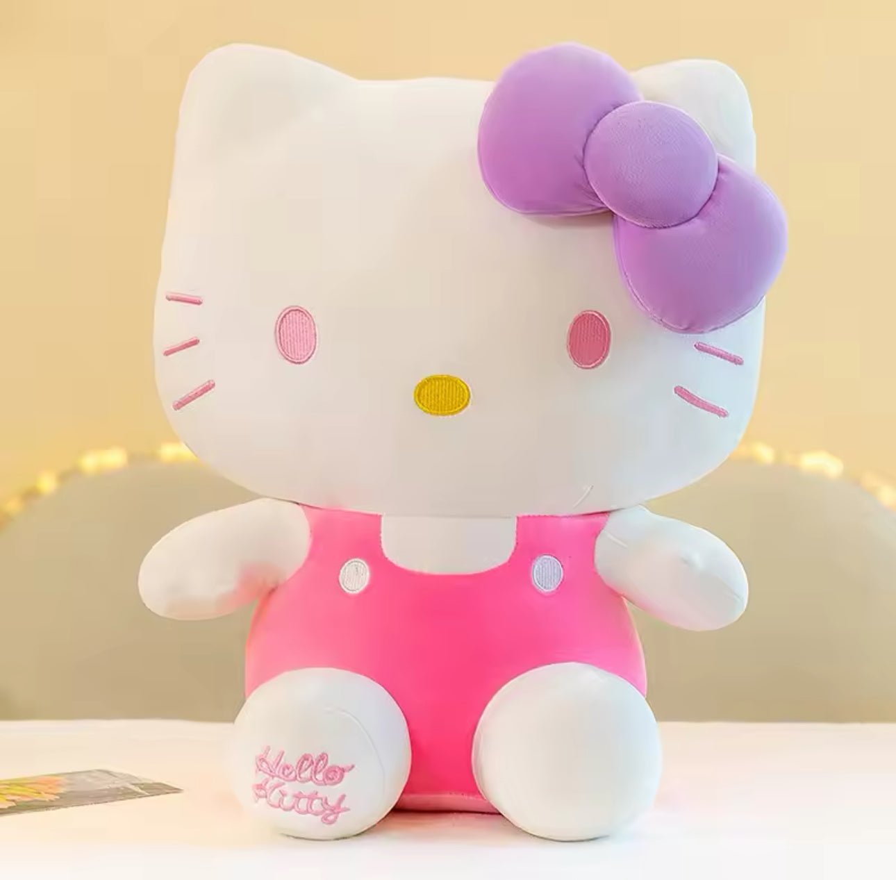 Sanrio Kawaii Baby Pink Hello Kitty Plushie - OVERRATED