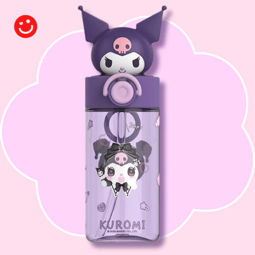 Sanrio Kawaii Character 3D Top Water Bottle - OVERRATED
