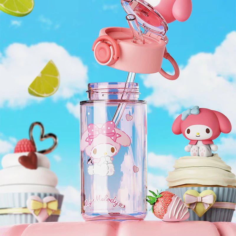 Sanrio Kawaii Character 3D Top Water Bottle - OVERRATED