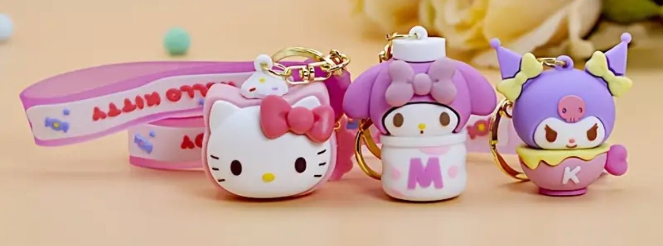 Sanrio Kawaii Dessert Keychain - OVERRATED