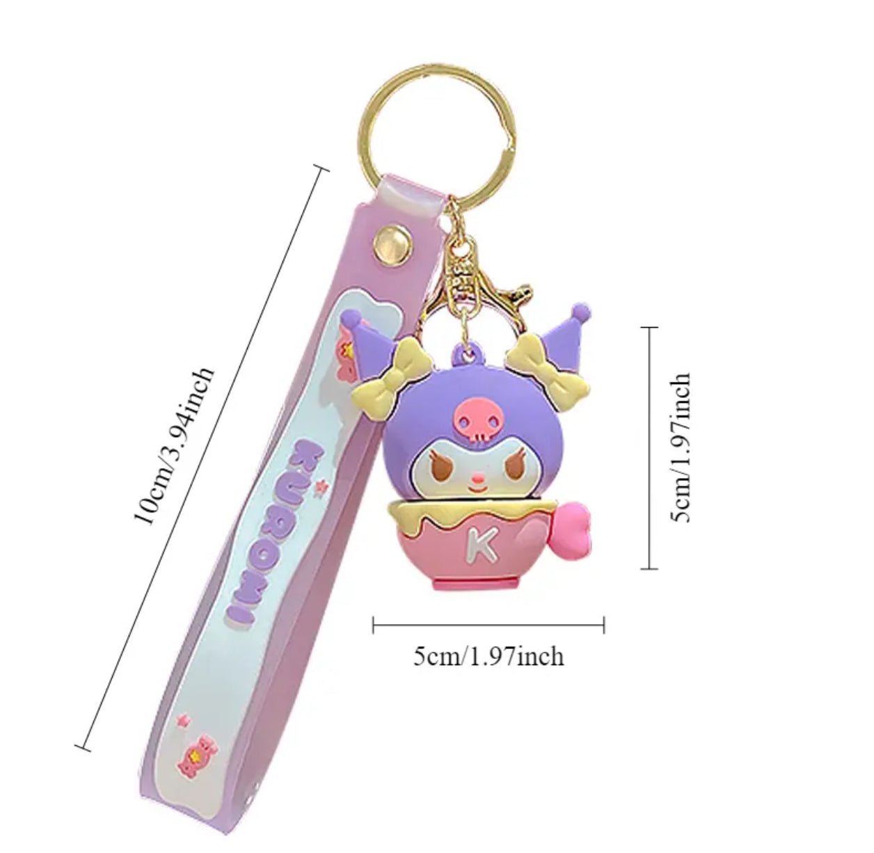 Sanrio Kawaii Dessert Keychain - OVERRATED