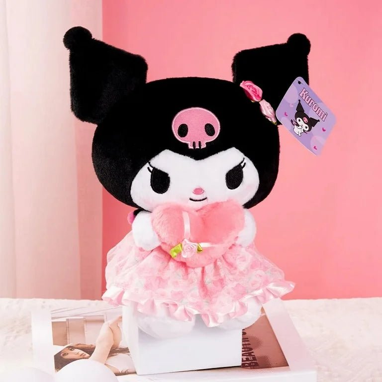 Sanrio Kawaii Kuromi Heart Love Series Plushie - OVERRATED