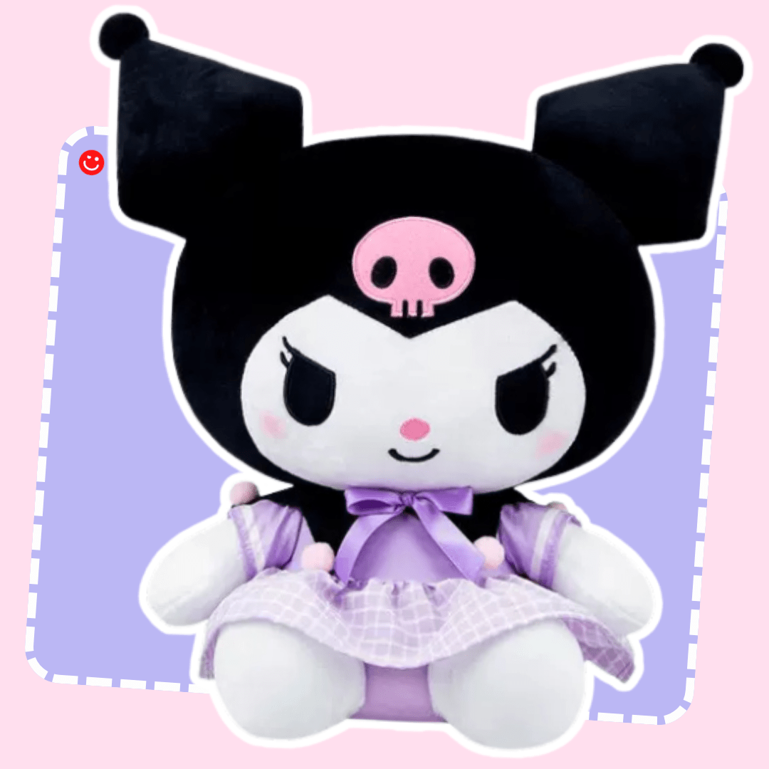 Sanrio Kuromi in Purple Dress Plushie - OVERRATED