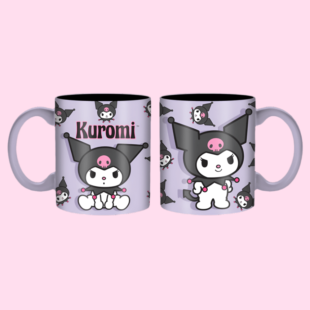 Sanrio Kuromi Poses 20oz Ceramic Mug - OVERRATED