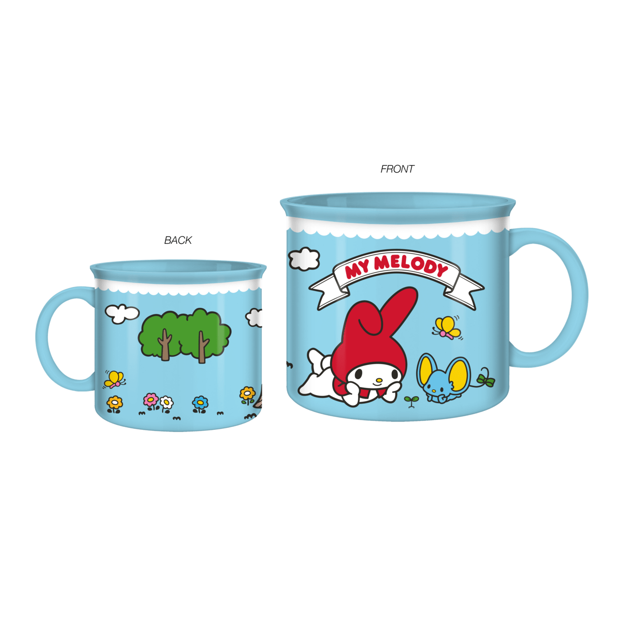 Sanrio My Melody Meadow Friends 20oz Ceramic Camper Mug - OVERRATED