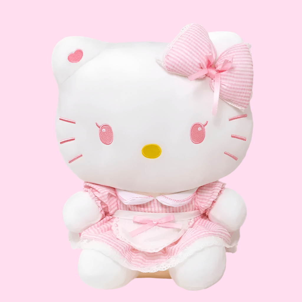 Sanrio Official Hello Kitty Springtime Pink Dress Plushie - OVERRATED