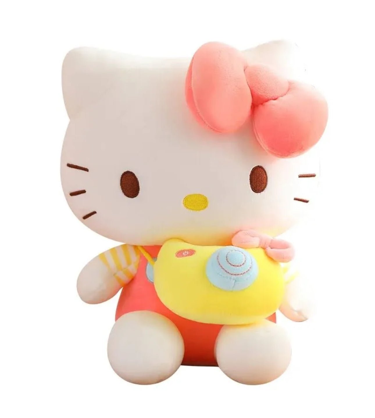 Sanrio Official Japanese Kawaii Hello Kitty With Camera Plushie - OVERRATED