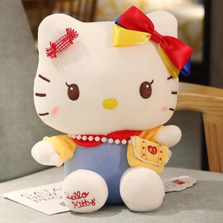 Sanrio Official Japanese Kawaii Hello Kitty with Purse Plushie - OVERRATED