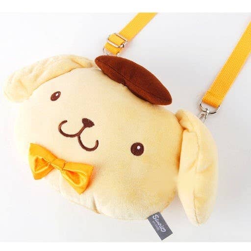 Sanrio Plush Face Crossbody Bag Ver.2: Cinnamoroll - OVERRATED