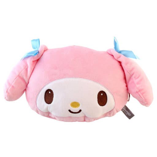 Sanrio Plush Face Crossbody Bag Ver.2: Cinnamoroll - OVERRATED