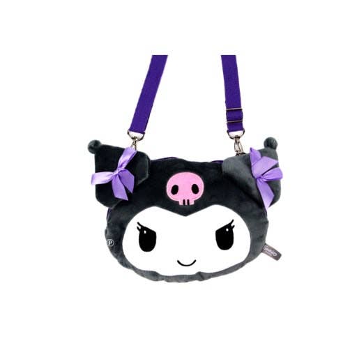 Sanrio Plush Face Crossbody Bag Ver.2: Cinnamoroll - OVERRATED