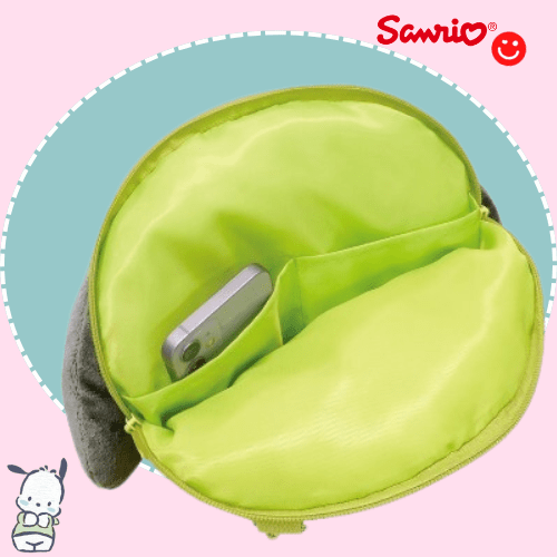 Sanrio Pochacco Plush Face Crossbody Bag - OVERRATED