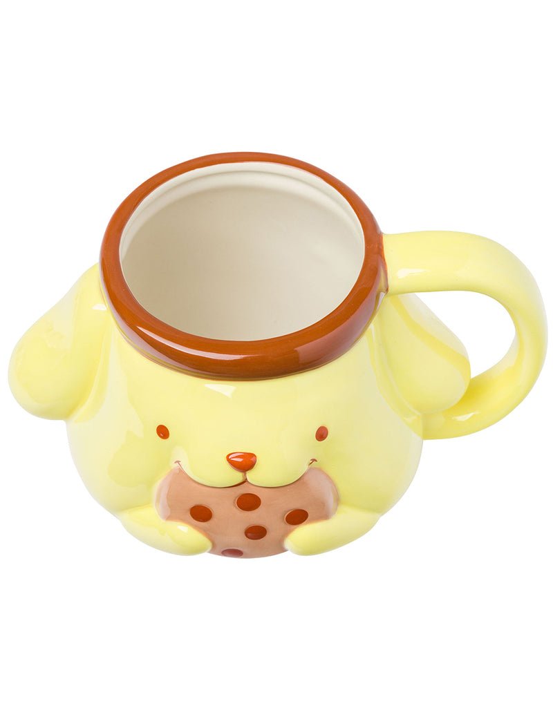 Sanrio Pompompurin Ceramic 3D Sculpted Mug - OVERRATED