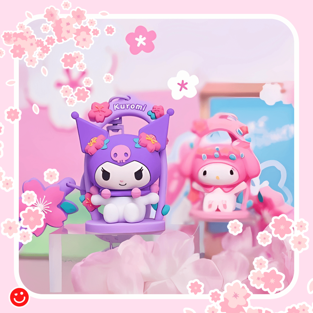 Sanrio Sakura Collection Adorable & Blooming Keychain - OVERRATED