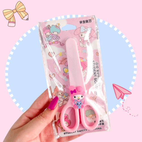 Sanrio Student Safety Scissors – My Melody, Cinnamoroll, Kuromi Kawaii Craft Scissors - OVERRATED