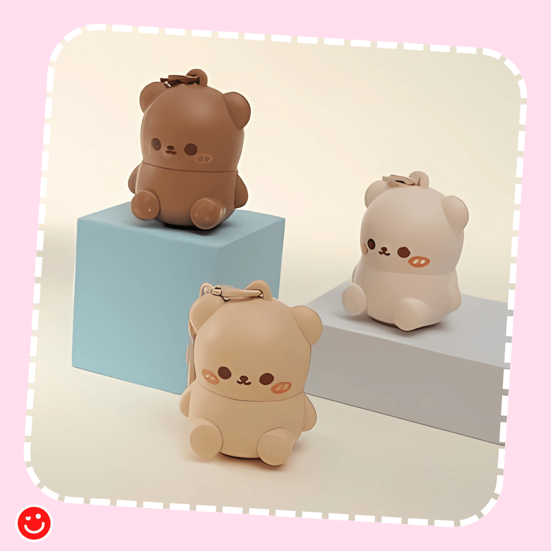 Seejim Baby Bear Lip Balm Keychain - OVERRATED