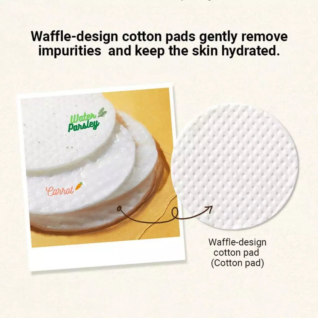 SKINFOOD Carrot Carotene Calming Water Pad Tavel Size 2 Pads - OVERRATED